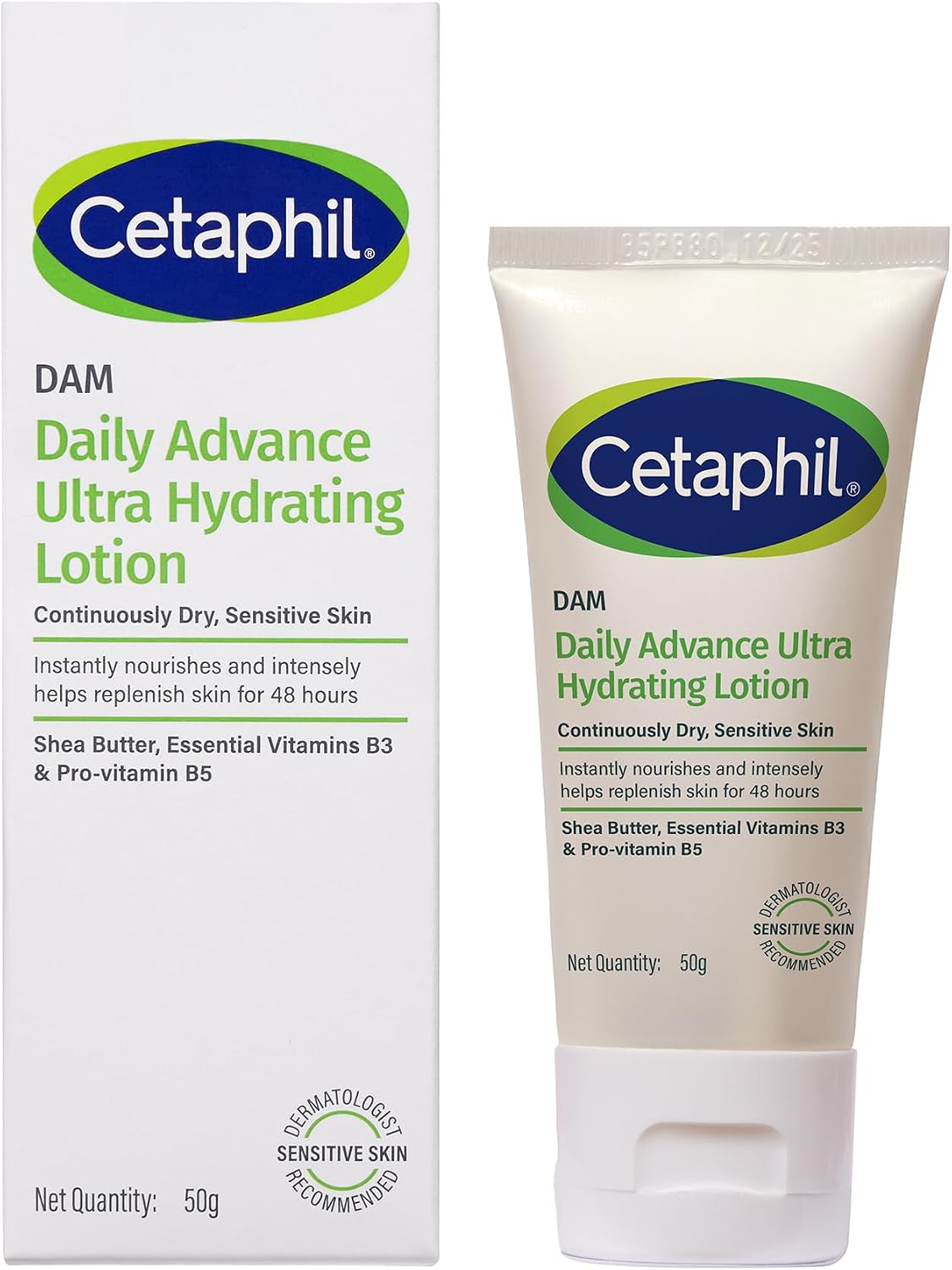 Cetaphil daily advanced ultra hydrating lotion front view bottle