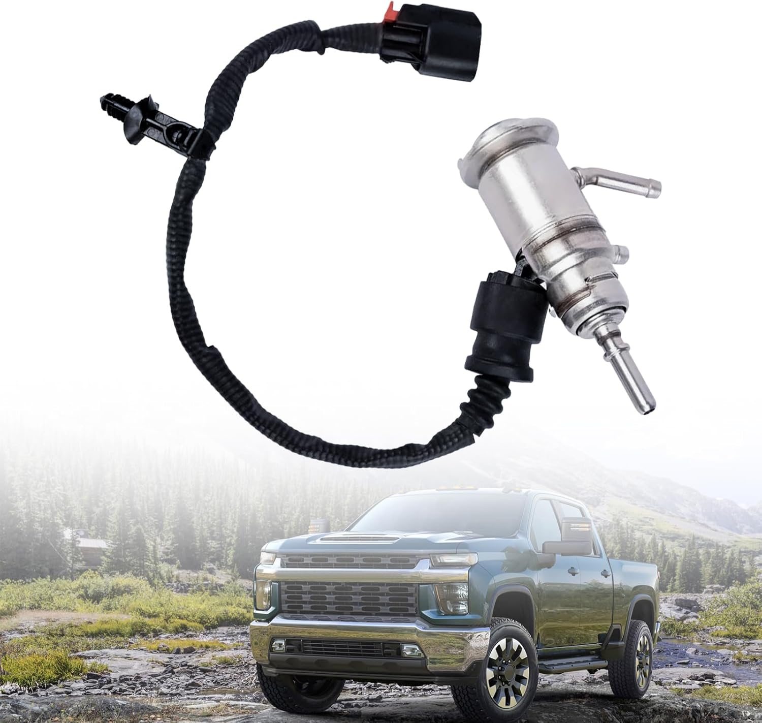 Tivora Diesel Exhaust Fluid DEF Injector front view premium automotive replacement part