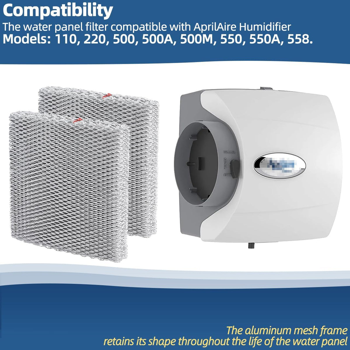 Sconva humidifier filter pad packaging and contents