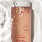 Dista-USA Clarins Cleansing Micellar Water side angle showing bottle size