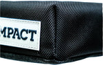 Impact dog crate pad inside a metal kennel