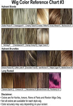Noriko Sky synthetic wig Copper Glaze-R color detail