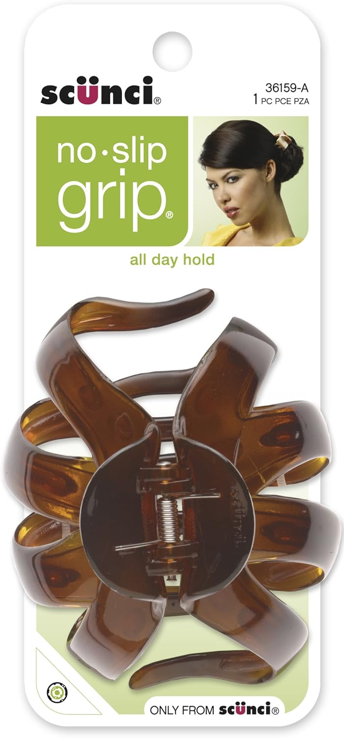 Scunci No-slip Grip Octopus Clip, 8.5 Cm, Colors may vary by Scunci - Image 1