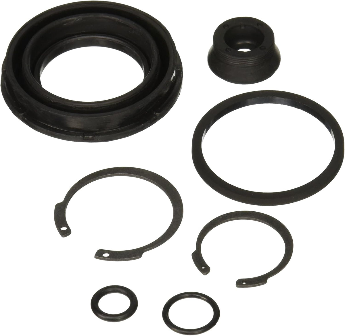 Carlson 41275 rear brake caliper kit front view repair parts