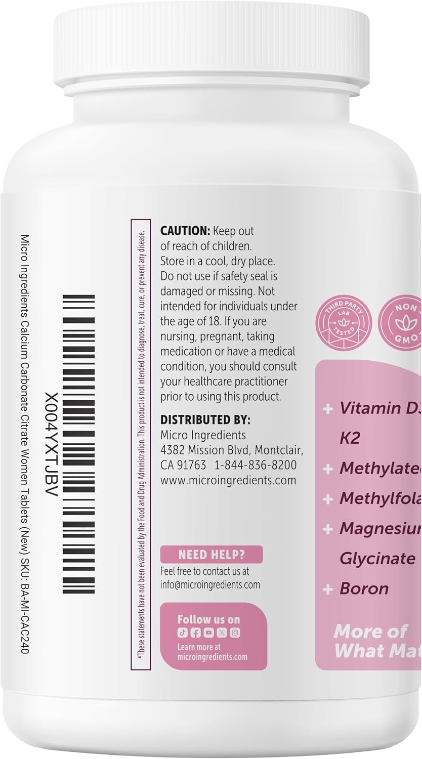 Nutraharmony 240 tablet bottle angled side view