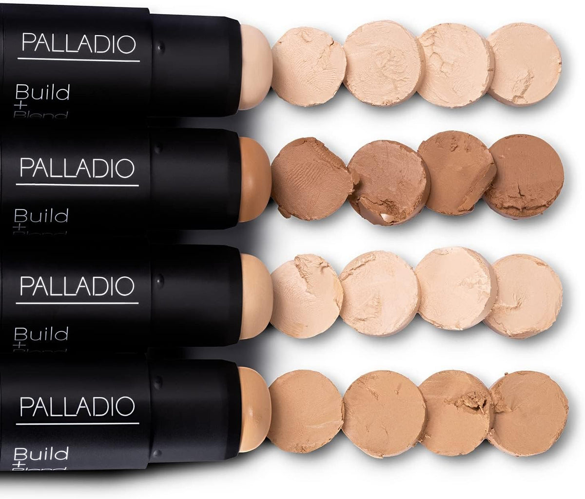 Palladio foundation stick with blending sponge feature