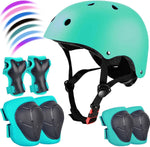 Kids Bike Helmet Set Adjustable for Children, Boys, Girls and Teenagers Aged 3-8 Years Includes Elbow, Knee, Wrist Guards Children's Helmet Protection Set for Bikes SkateboardsRollerskates - Image 10