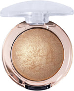 Milani long lasting face highlighter powder open compact container