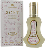 Al Rehab Soft perfume packaging and branding details