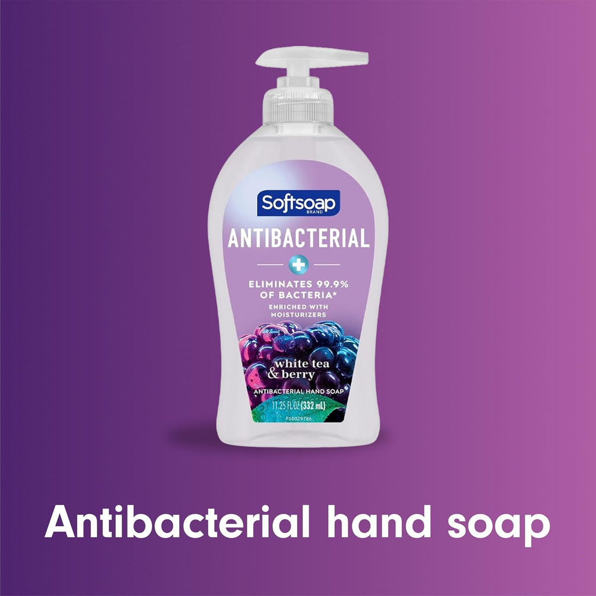 Softsoap liquid hand soap six pack pump bottles display