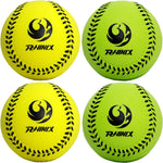 Phinix 11 inch foam softball 4 pack front view for kids training