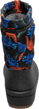 BOGS snow boots rear view featuring pull handles