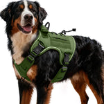 Heavy-Duty Tactical Dog Harness for Large Dogs, No Pull Adjustable Reflective Pet Vest with Molle System, K9 Military-Grade Control for Service Training, Outdoor & 10+ Breeds, Pink Camo, Medium - Image 11