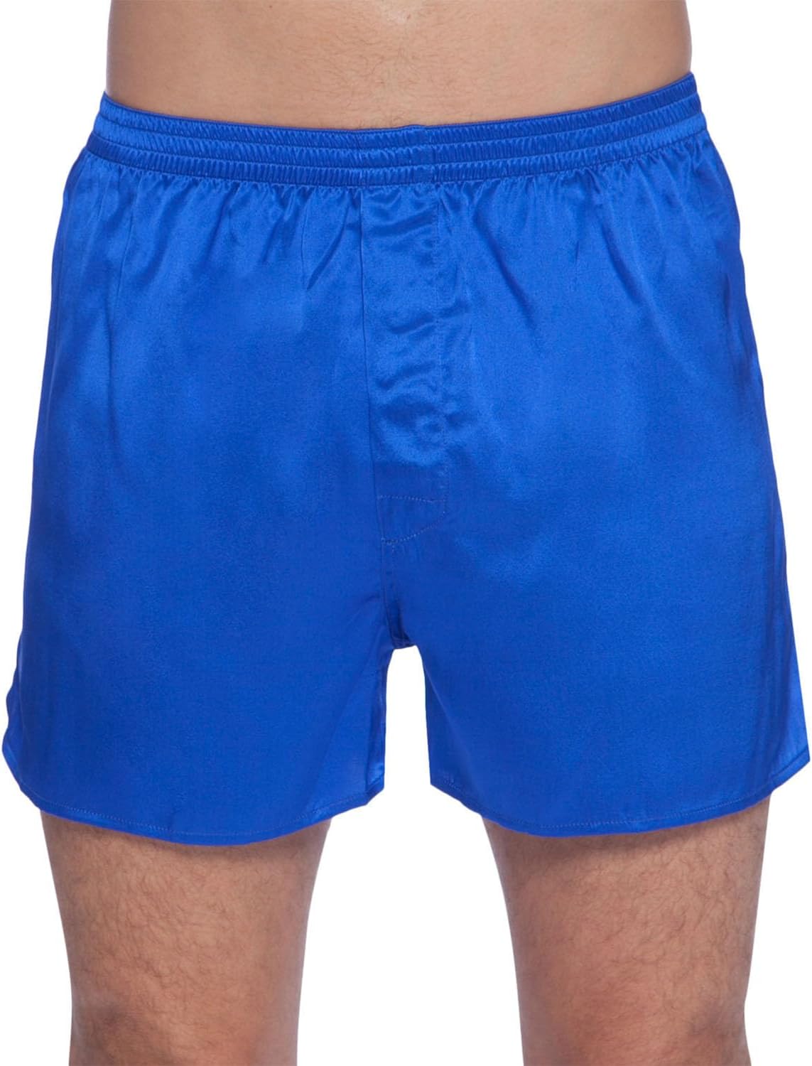 INTIMO Men's Classic Silk Boxers folded fabric texture close-up