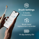 Philips Sonicare 9900 Prestige electric toothbrush complete retail box and packaging contents
