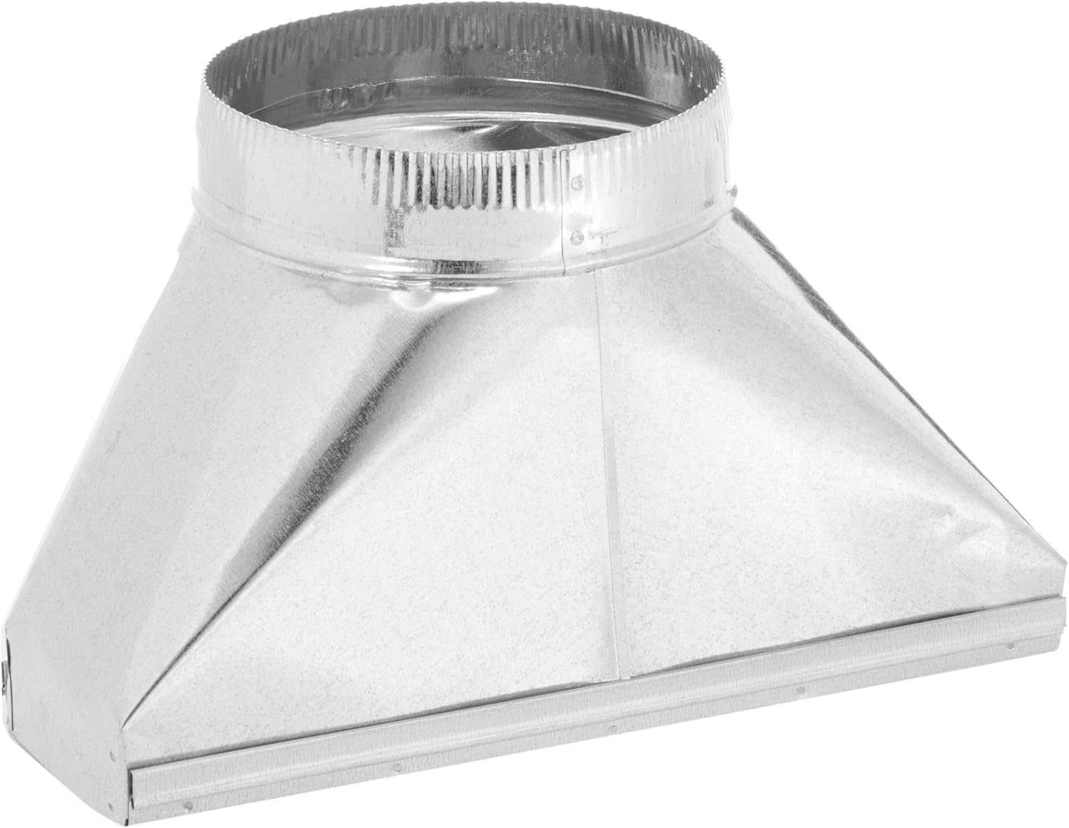 Vent-A-Hood VP565 T200 Transition front view showing rectangular and round openings