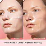 Authentic Rael beauty collagen face mask for intense skin plumping and moisture