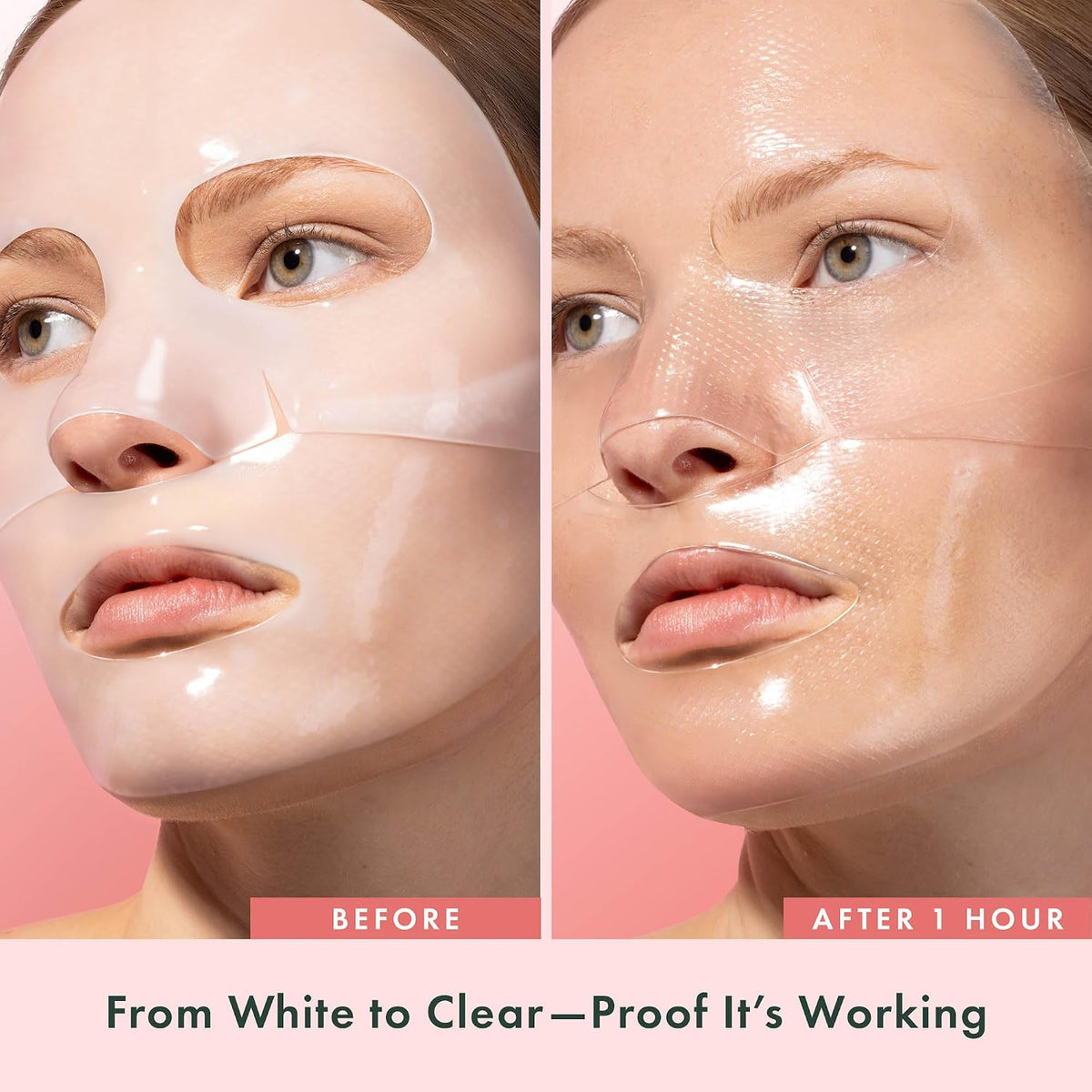 Authentic Rael beauty collagen face mask for intense skin plumping and moisture