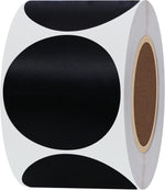 Hybsk 2 inch Matte Gold Labels Round Color Coding Dots Embossing Stickers Adhesive Label 300 Per Roll (Gold) - Image 9