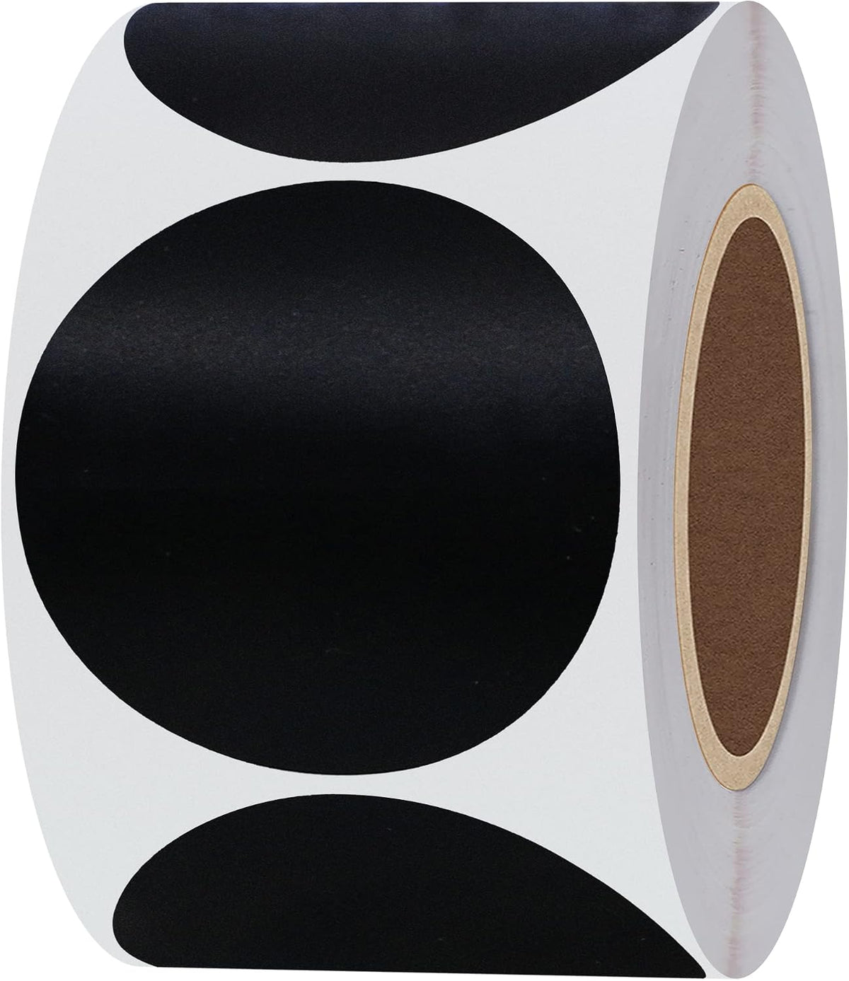 Hybsk 2 inch Matte Gold Labels Round Color Coding Dots Embossing Stickers Adhesive Label 300 Per Roll (Gold) - Image 9