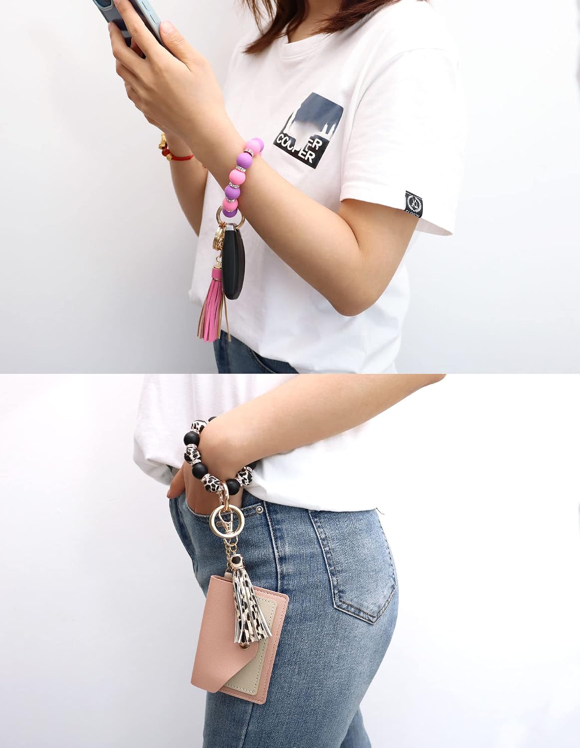 Munchewy stylish silicone wristlet keychain packaged for gift