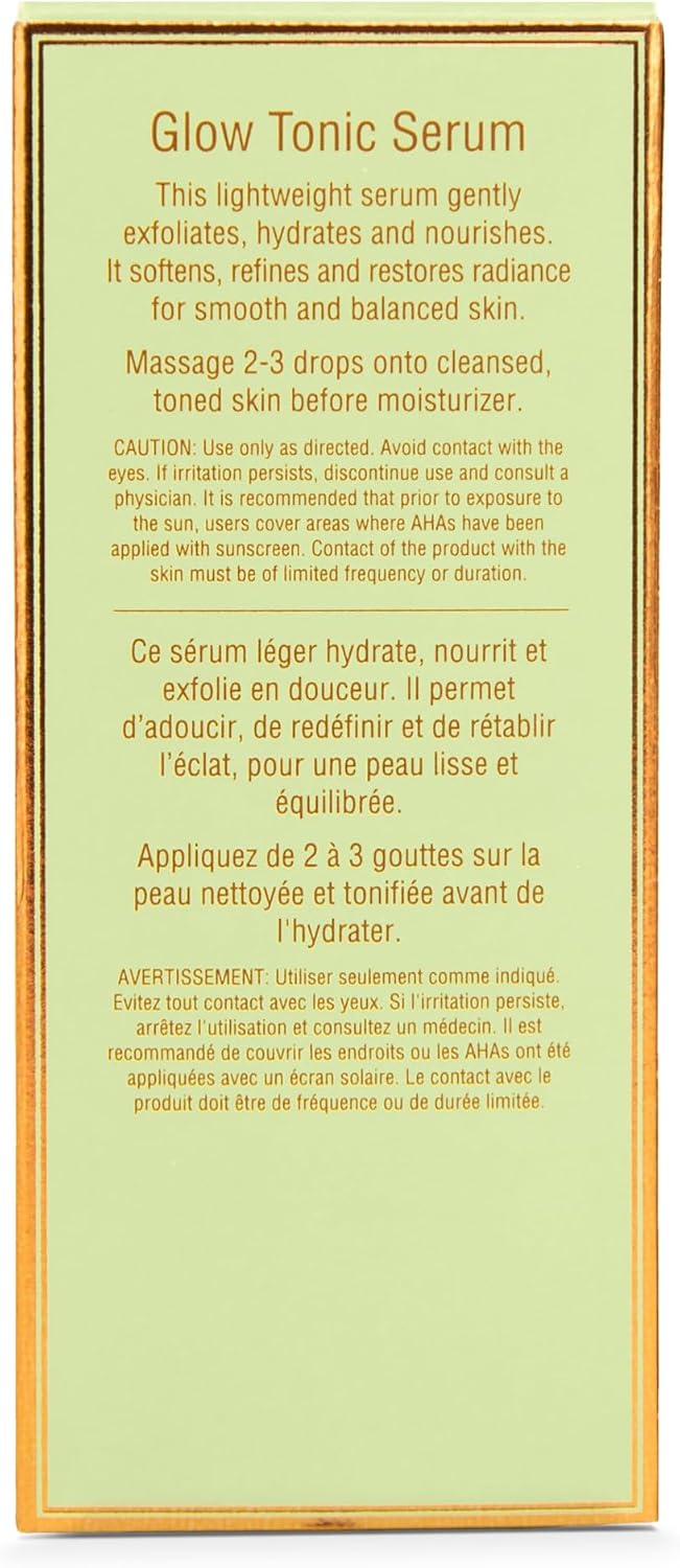 Applying Pixi glycolic acid radiance serum to face