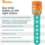 Premium dog bad breath supplement powder with brown sea kelp
