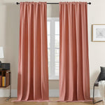 Joydeco Camel Brown Velvet Curtains 90 inch Length 2 Panels, Luxury Blackout Rod Pocket Thermal Insulated Window Curtains, Super Soft Room Darkening Drapes for Living Room Bedroom,W52 x L90 inches - Image 11