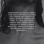 Gendarme men fragrance spray nozzle and top cap