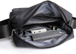 ZZINNA black shoulder bag zipper hardware