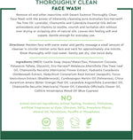 Desert Essence Thoroughly Clean Face Wash pump dispenser close-up