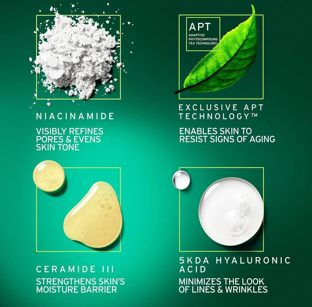 Fresh Black Tea Age-Delay Eye Concentrate and Serum displayed side by side