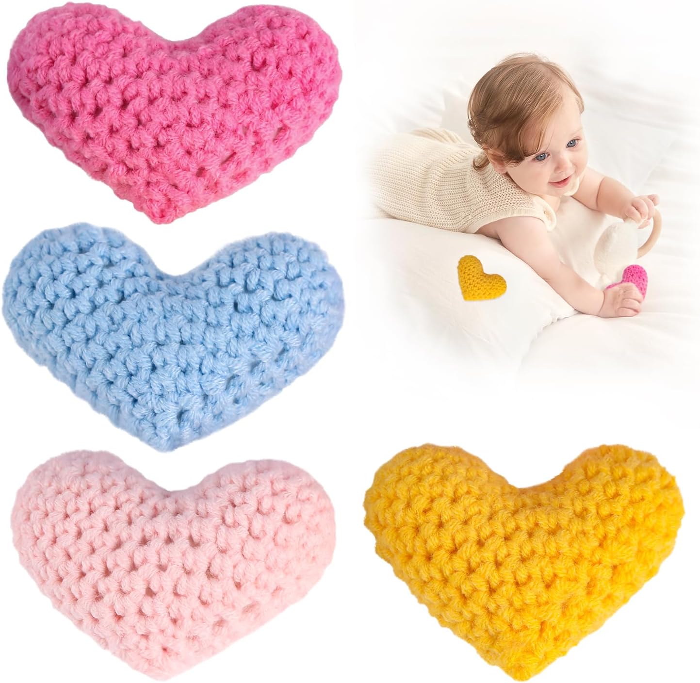 Apoukmty Scent Bonding Hearts 4 piece set front view