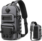OZUKO waterproof commuter bag high-density Oxford fabric texture