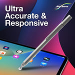 BoxWave capacitive stylus pen resting beside touch screen