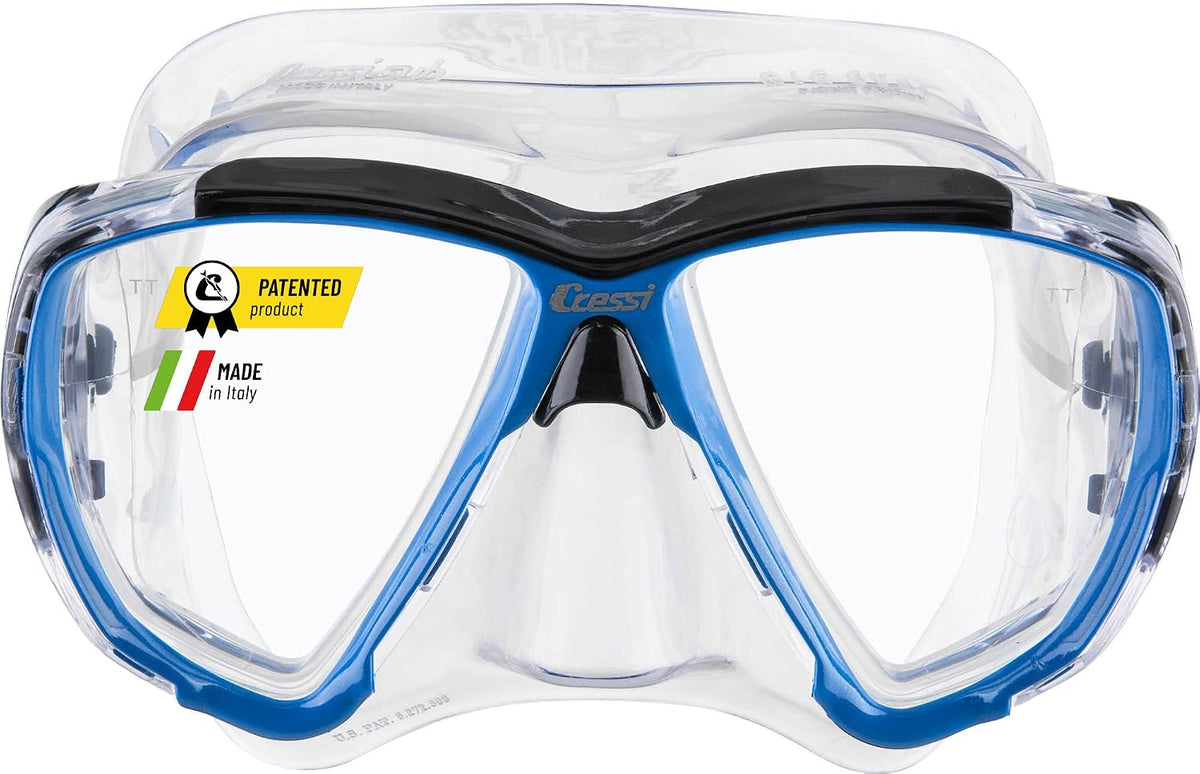 Cressi Adult Dive Mask with Inclined Lens for Scuba Diving - Big Eyes: made in Italy - Image 9