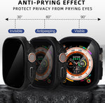 KUYubminyR black bumper case variant installed on Apple Watch Ultra 49mm