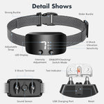 NBJU bark collar with adjustable nylon strap