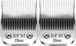 4pcs Dog Grooming Blades Compatible with Andis Dog Clippers,Detachable Ceramic Blade & Stainless Steel Blade (3FC+4FC+5FC+7FC) - Image 11