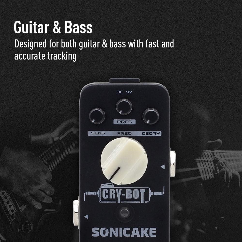 Sonicake envelope filter pedal side profile view