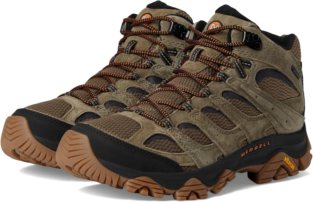Merrell Men's Moab 3 Mid Waterproof Hiking Boots - Image 10