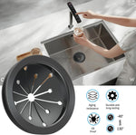 Dincerpen kitchen sink splash baffle top profile