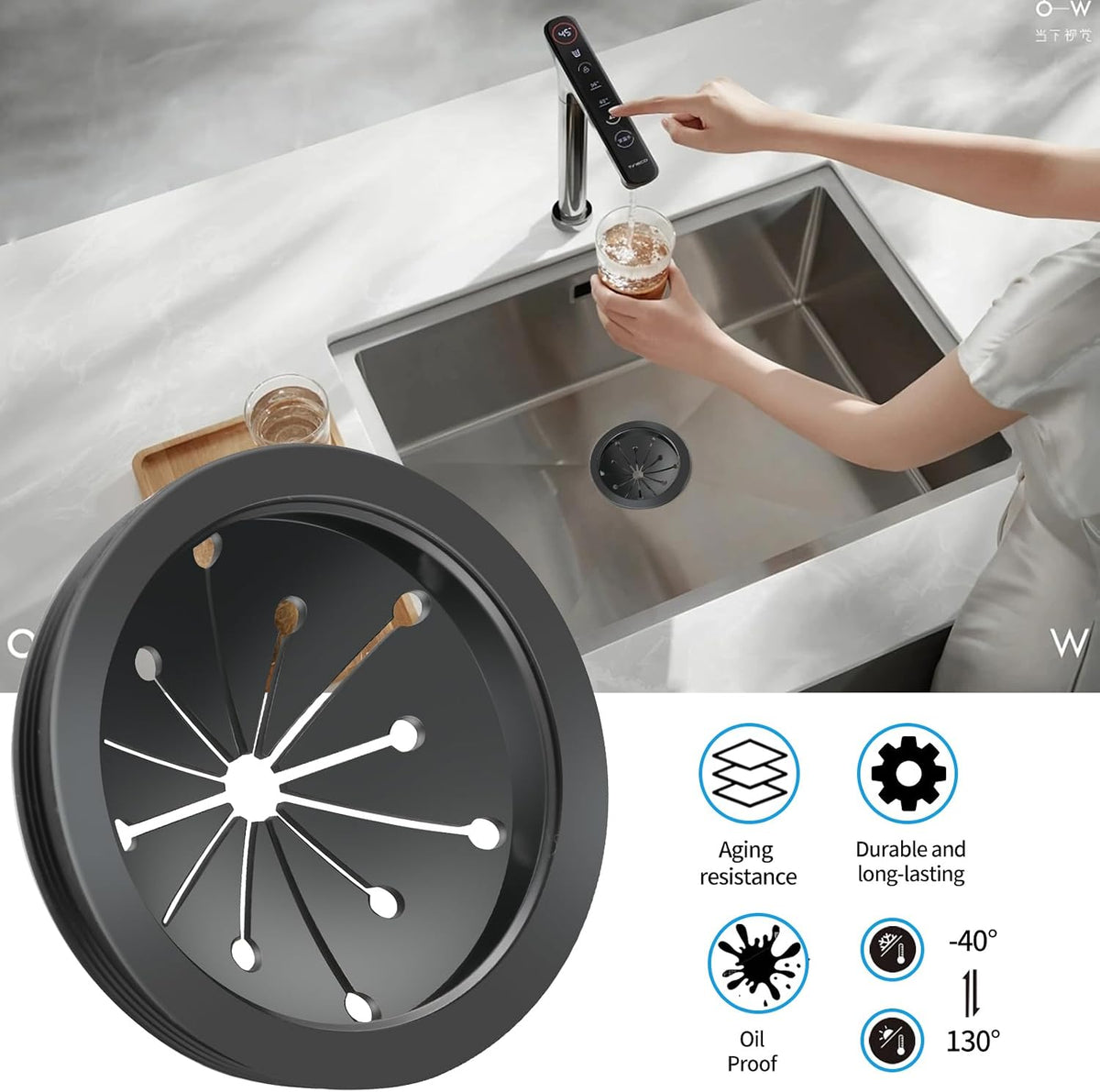 Dincerpen kitchen sink splash baffle top profile