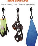 Ergodyne Squids 3400 dual clip safety accessory closeup