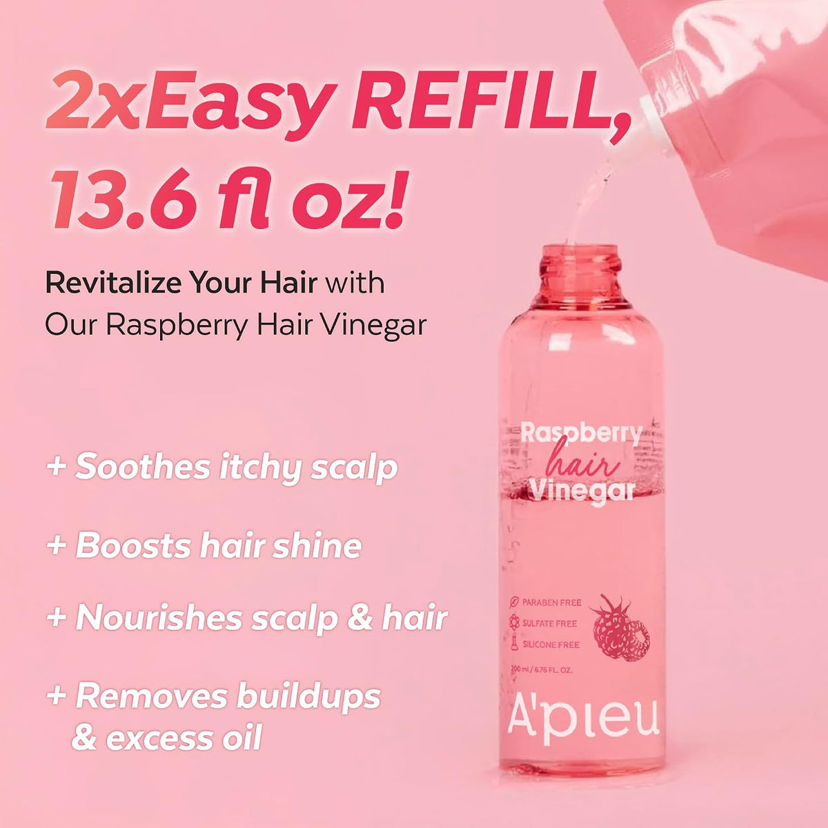 Korean hair care A'PIEU scalp detox set