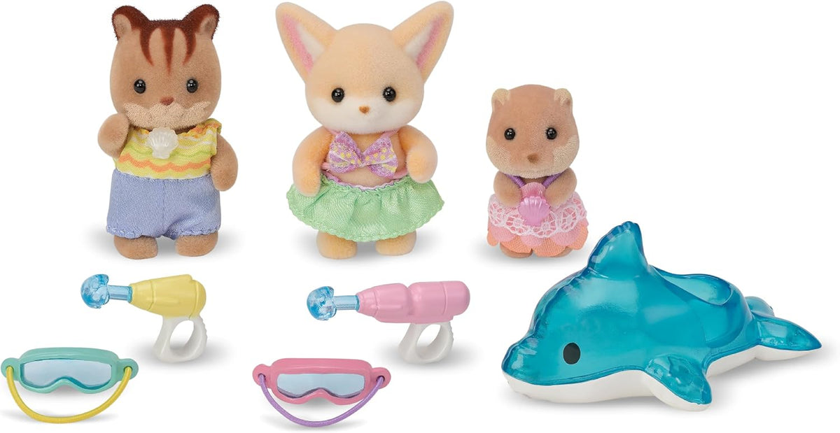 Calico Critters Rainy Day Duo packaging display box