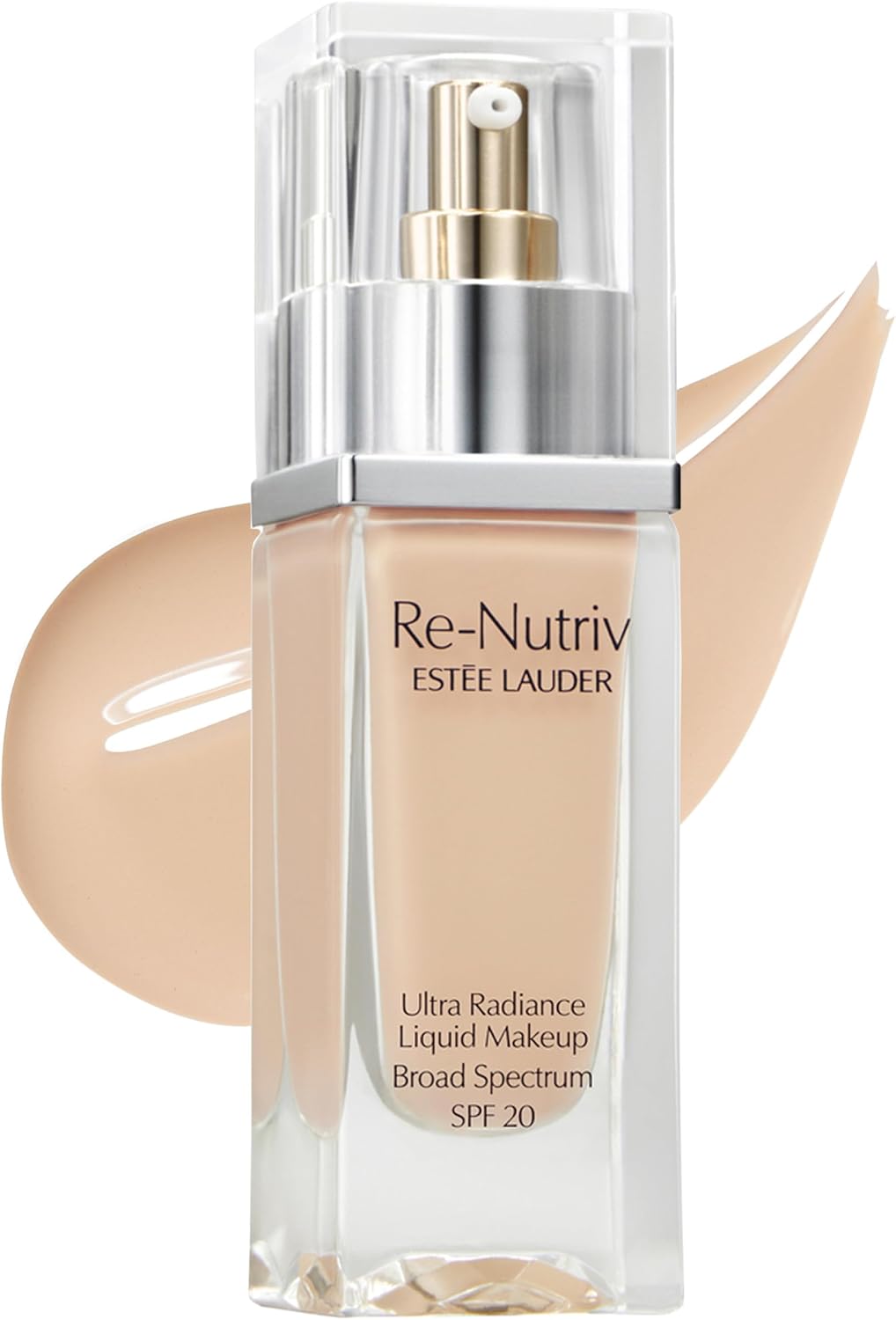 Este Lauder Re-Nutriv Ultra Radiance Liquid Foundation SPF 20 | Luxurious, Hydrating, Long-Wearing, 1 Fl Oz - Image 14