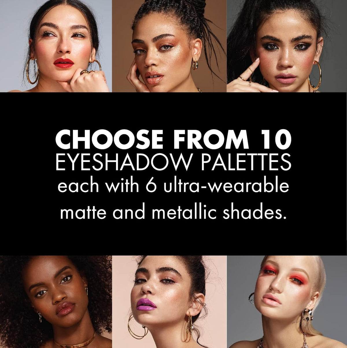 Back of Milani Everyday Eyes packaging with product details