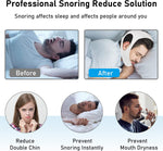 Forzacx anti snoring chin strap fabric detail
