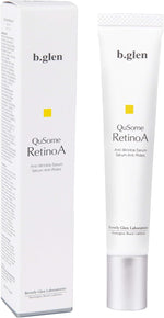 b.glen QuSome RetinoA serum front view packaging